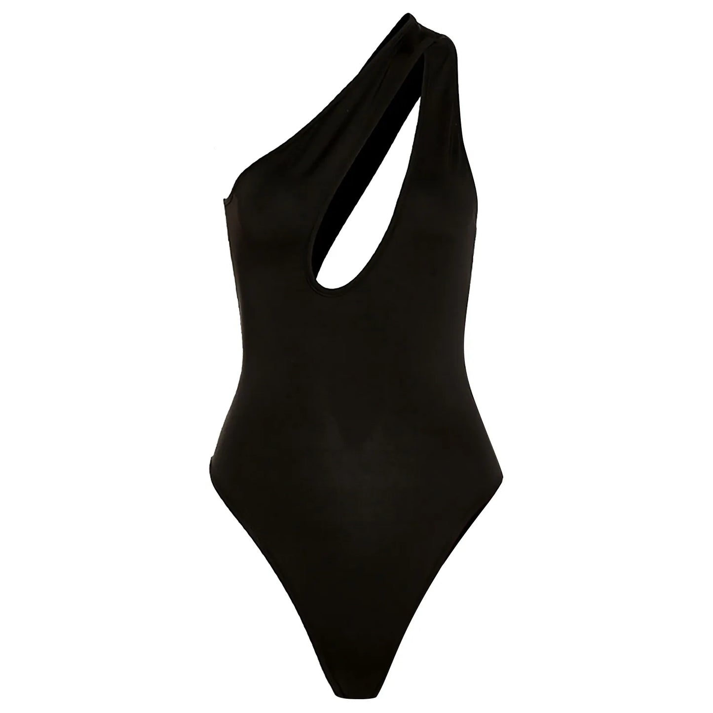 One Piece One Shoulder Swimsuit