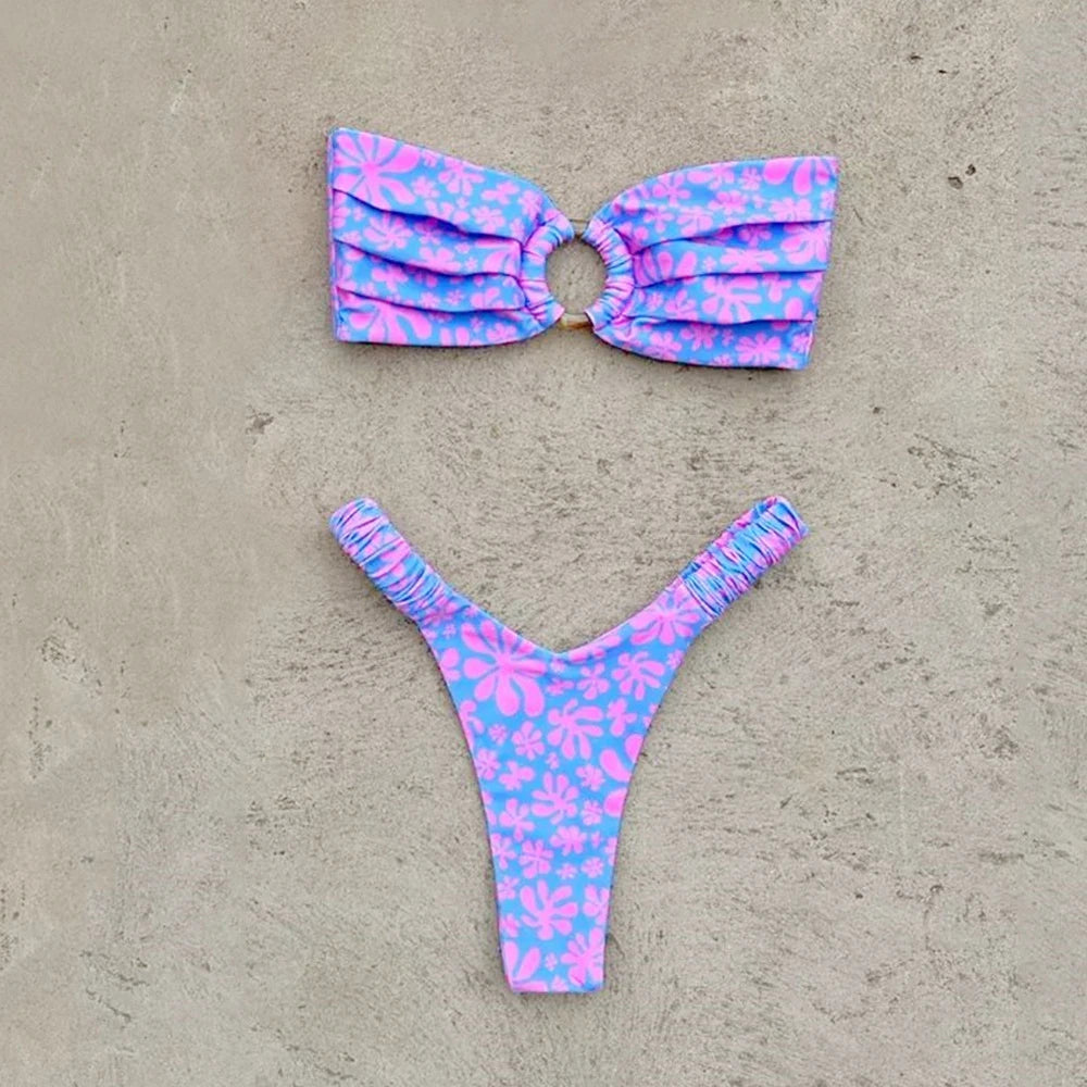 Micro Bikini Push Up Brazilian Set