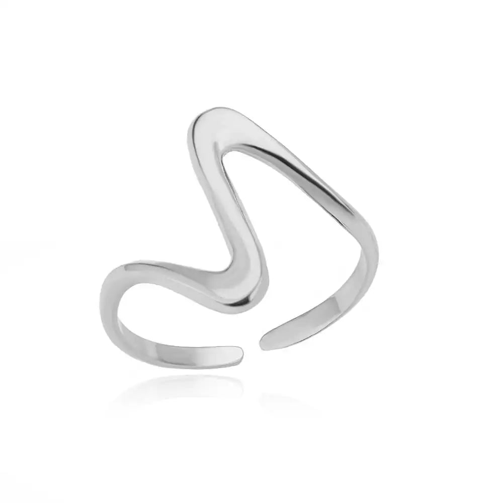 Gold Stainless Steel Rings – 17 mm