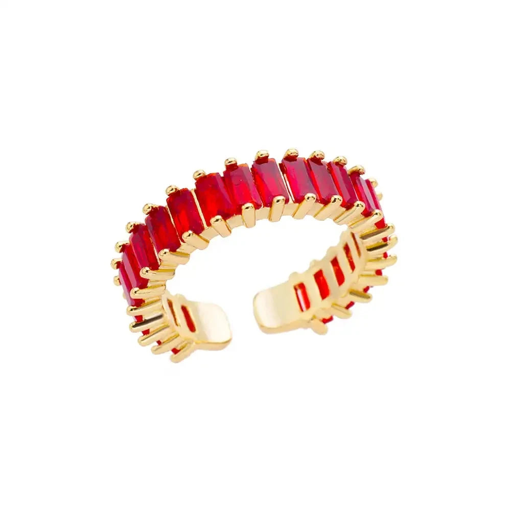 Gold Stainless Steel Rings – 17 mm