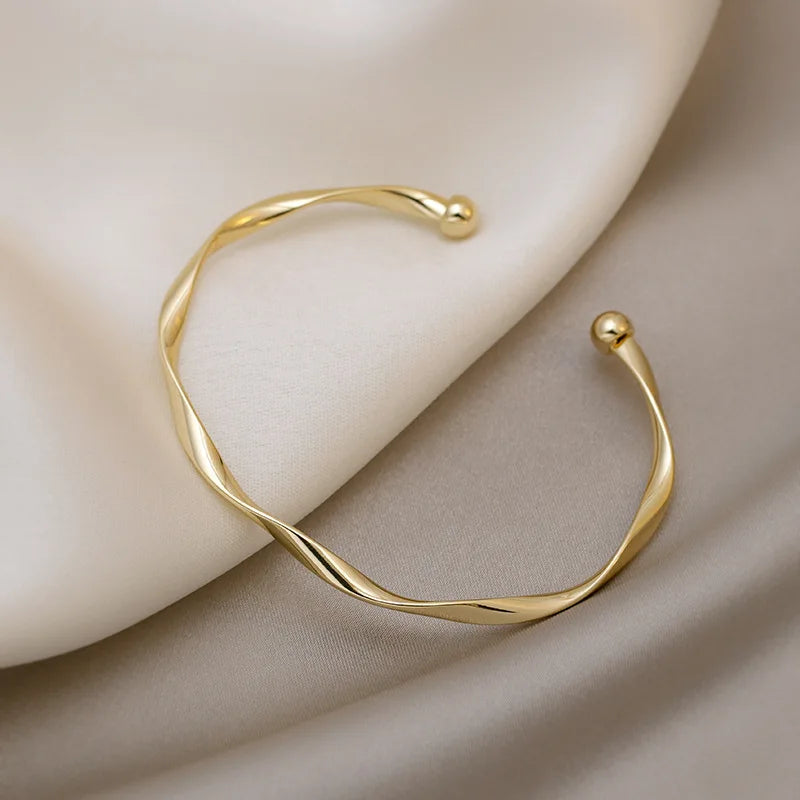 Golden Bracelet Jewelry Minimalist