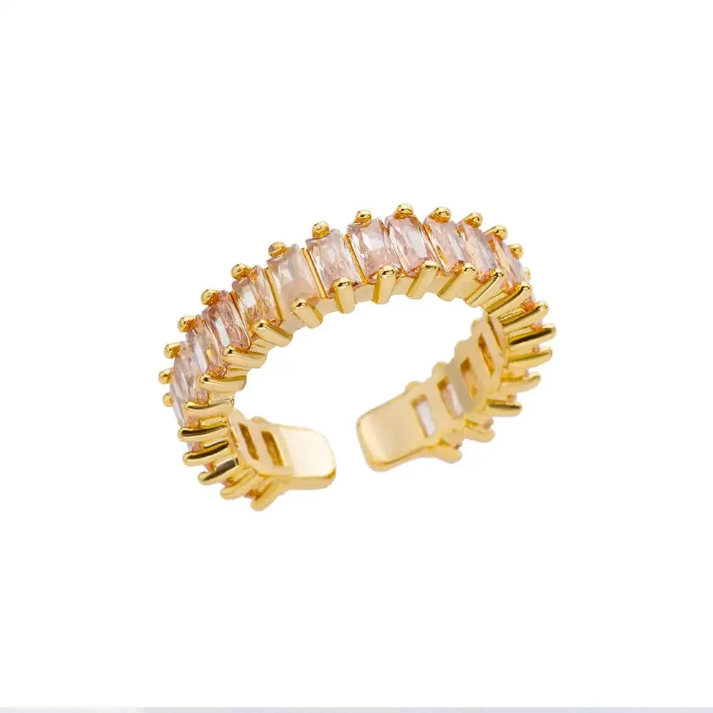 Gold Stainless Steel Rings – 17 mm