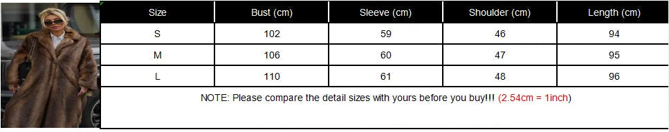 Cappotto lungo monopetto in pelliccia sintetica marrone scuro