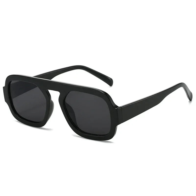 Retro Square Gradient UV400 Sunglasses