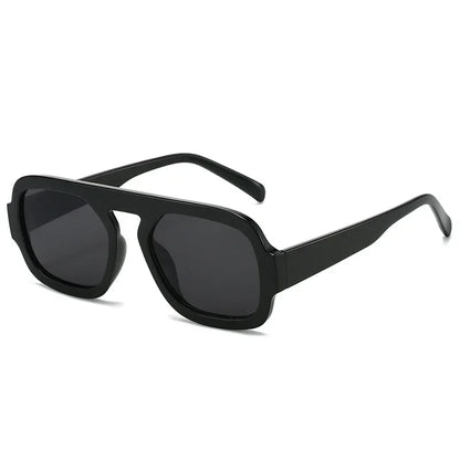 Retro Square Gradient UV400 Sunglasses