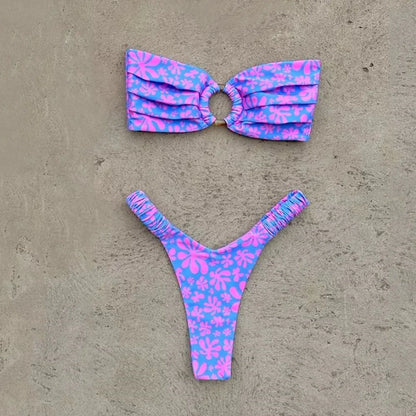 Set brazilian Push Up Micro Bikini