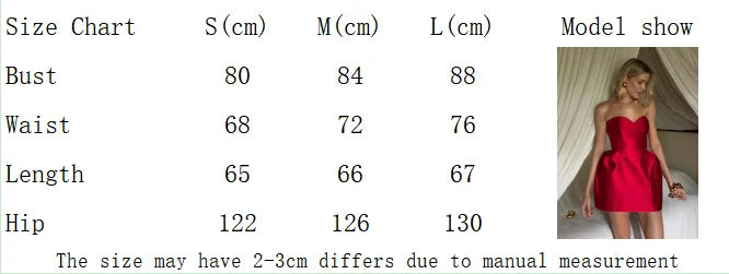 Vestido de Festa Sem Alças Elegante Vermelho