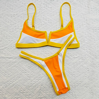 Bikini brazilski kupaći kostimi Vintage Multicolor Set