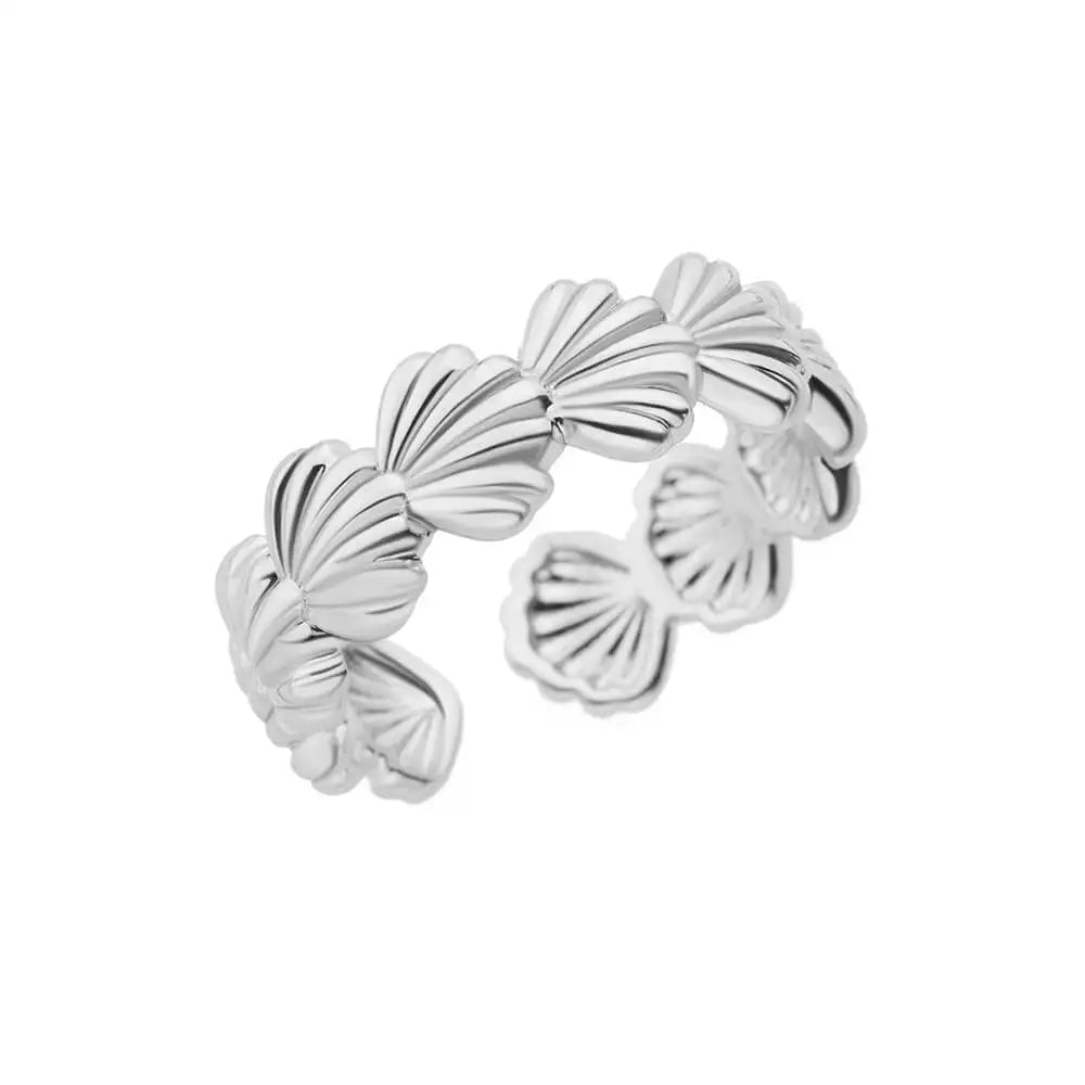 Gold Stainless Steel Rings – 17 mm