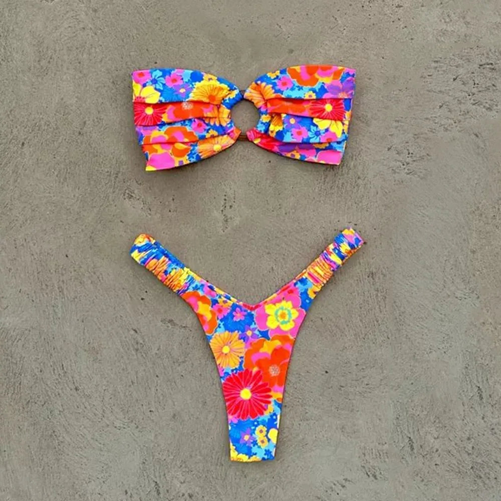 Micro Bikini Push Up Brazilian Set