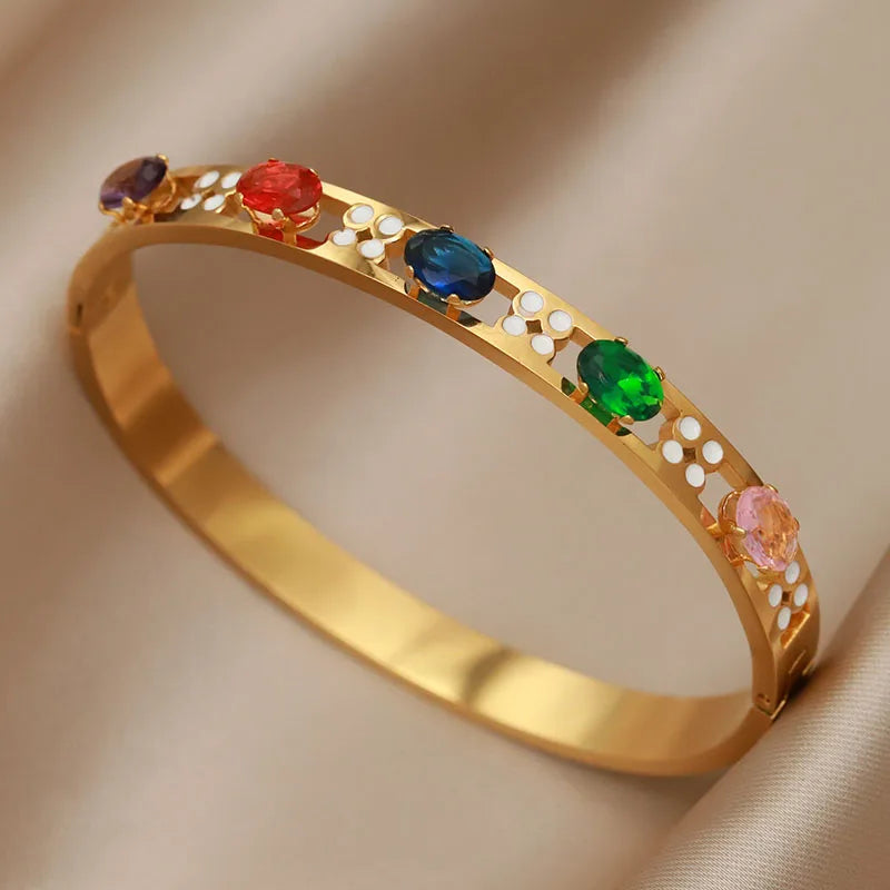 Bracelets Fashion Jewelry Multicolor Crystal Accessories