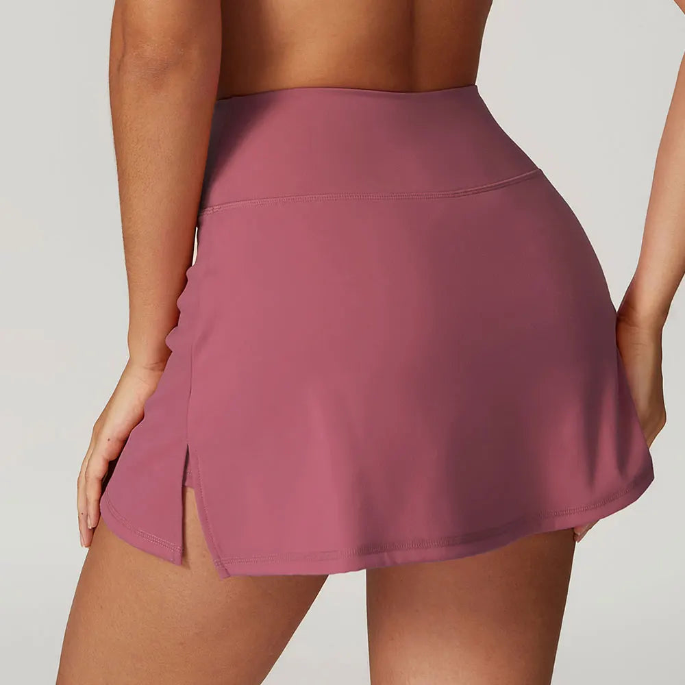 Fitness tênis golfe saias de corrida shorts femininos