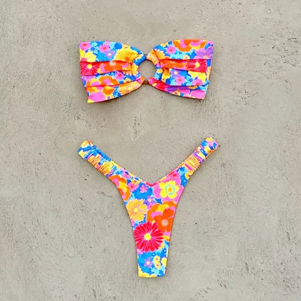 Micro Bikini Push Up Brazilian Set