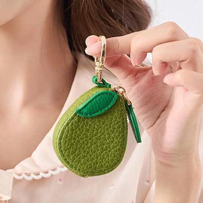 FruitPop Mini Wallet Collection – Leather Coin Purse Pendant