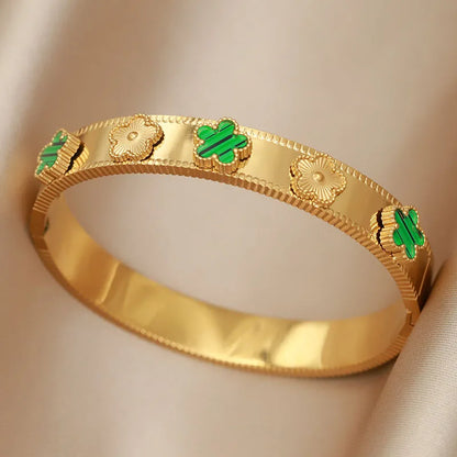 Golden Steel Bracelet Jewelry Unique Accessories