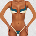 Bikini brazilski kupaći kostimi Vintage Multicolor Set