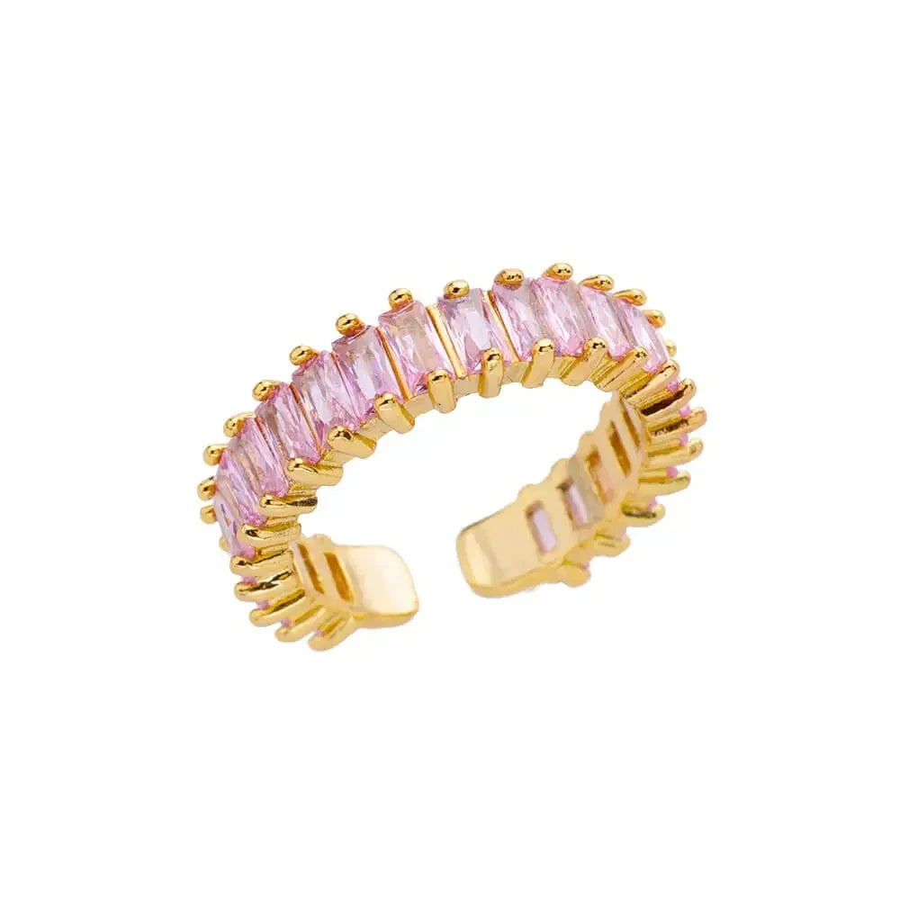 Gold Stainless Steel Rings – 17 mm